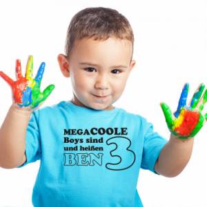 Megacoole Boys  - Geburtstag-T-Shirt für Kinder Bild 1