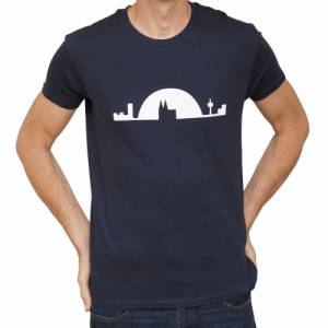 Köln T-Shirt Skyline Männer , T-Shirt , Shirt  Mann , Kölner Dom L Bild 1