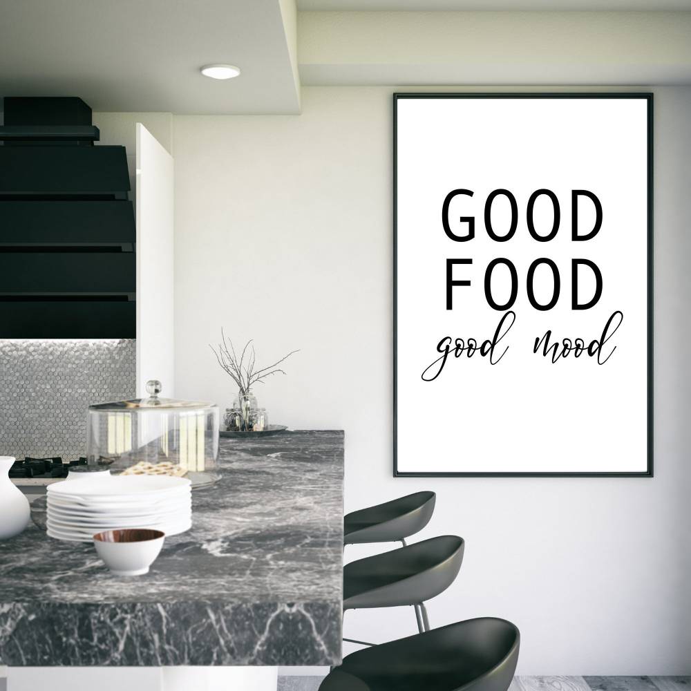 Poster Good Food Good appetit Home Küche Bon | 2 | Mood | 