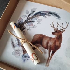 Geldgeschenk Weihnachten | Geschenkbox Geldgeschenk | Glückskekse aus Papier | personalisiertes Weihnachtsgeschenk Bild 4