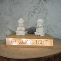 Lichterbox / Leuchtbox mit Spruch / Glückslicht Bild 4