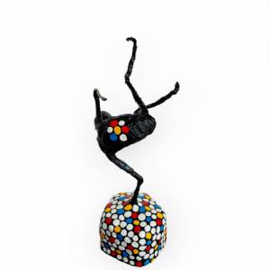 Skulptur Pop Art Akrobat Dekorationsobjekt Unikat Geschenk Bild 7