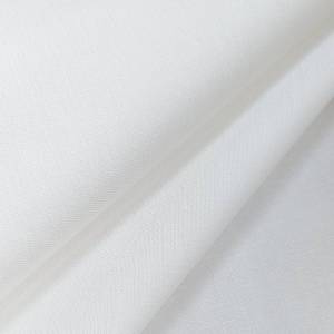 Baumwoll Köper weiß 1 Meter Bild 1