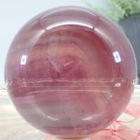 GROSSE CANDY FLUORIT Edelsteinkugel 66 mm ~hohe Qualität ~Regenbogen ~Durchsichtig ~Wassermelonen Fluorit ~Mineralien Bild 3