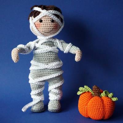 Häkelanleitung Benny, die Mumie - PDF Datei