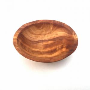 Mini Schälchen oval, Holzschale, Schale, Handgefertigt aus Olivenholz Bild 2