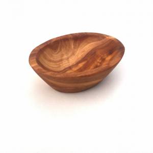 Mini Schälchen oval, Holzschale, Schale, Handgefertigt aus Olivenholz Bild 4