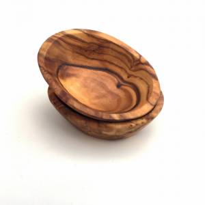 Mini Schälchen oval, Holzschale, Schale, Handgefertigt aus Olivenholz Bild 6