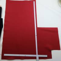 Design-Wollfilz 3 mm rot uni ca. 145 cm x 75 cm Bild 4