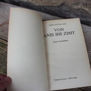 Vintage Gewürz Buch "Von Anis bis Zimt" 1982 DDR Bild 4