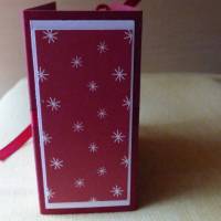 Weihnachtliches-Teebeutelbüchlein,Mitbringsel,Geschenk Bild 4
