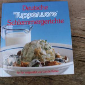 Vintage Kochbuch | Deutsche Tupperware Schlemmergerichte | Deutsch Bild 1