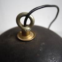 Deckenlampe aus altem Kupferkessel Upcycling Bild 6