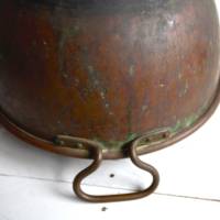 Deckenlampe aus altem Kupferkessel Upcycling Bild 7