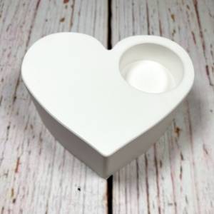 Herz Teelichthalter / Gießfigur Herz / Gießfigur Teelichthalter Bild 3
