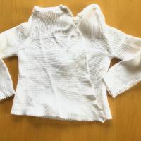 Vintage Babyflügelhemdchen Babyhemdchen in weiß aus den 70er Jahren zeitlos schön Bild 4