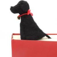 Lesezeichen Labrador - bewacht das Buch der Besitzer, witziges Lesezeichen für Hundliebhaber, Buchband markieren Bild 5
