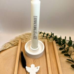 Trauerbox |Trostbox | Trauergeschenk | Trauerkerze | Trostlicht, Abschiedslicht, Kerze, Kerzenhalter, Engel  Anteilnahme Bild 2