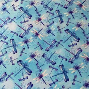 Baumwollstoff  0,5m / Dragonfly Lagoon / Color Principle / Henry Glass / Patchworkstoff Bild 1