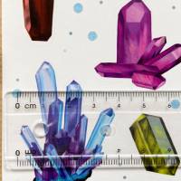 Sticker Mineralien | Edelsteine | Aufkleber Bulletjournal | Journal Sticker | Kristalle Bild 5