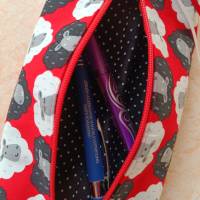 Schlampermäppchen, BoxyBag, Utensilo,  Make-up Tasche mit Reißverschluß, Bild 2