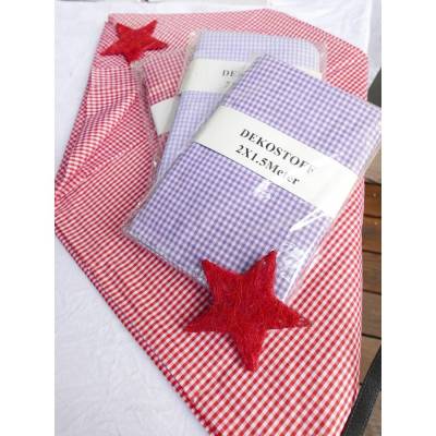 Stoff Vichy versch. Farben