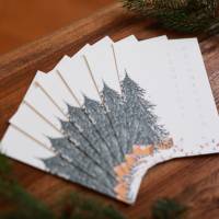 Weihnachtskarte | Weihnachtspost | Weihnachtsgruß | fröhliche Weihnachten | aus Naturpapier | DIN A6 | Grußkarten Bild 4