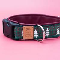 Hundehalsband oder Hundegeschirr TREE TIME, Weihnachten, Tannenbaum Bild 1