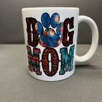 Bedruckte Tassen „Dog Mom“ Bild 2