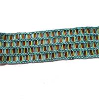 Breites Armband aus Bugle Beads & Rocailles Größe S Bild 2
