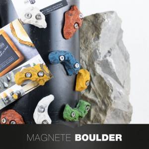5er Set Klettergriff Kühlschrankmagnete aus dem Boulder Sport Bild 1
