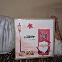 Weihnachtsmann Grußkarten / Sweet Christmas Karten / Besondere Weihnachtsgrüße / Weihnachtskarten handgemacht Bild 2
