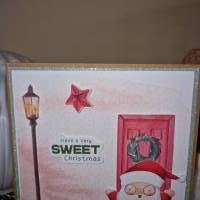 Weihnachtsmann Grußkarten / Sweet Christmas Karten / Besondere Weihnachtsgrüße / Weihnachtskarten handgemacht Bild 4