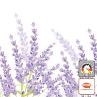 Vlies Bordüre: Lavendel - optional selbstklebend - 20 cm Höhe Bild 1