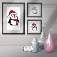 christmas penguin Bild 1