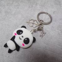 Panda Pandabär Glück Schlüsselanhänger Glücksbringer 2024 Bild 1