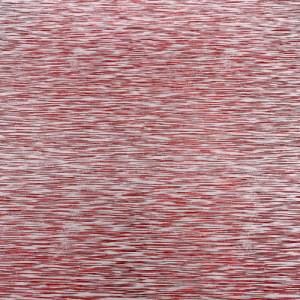 Kunstleder Stripes, weiß-rot, metallisiert, Used-Look Bild 2