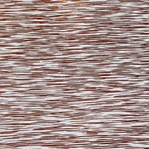 Kunstleder Stripes, weiß-orange, metallic Effekt, Used-Look Bild 5