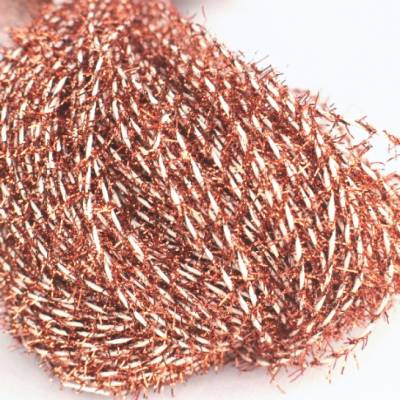 Finnisches Papiergarn - Fluffy Glitter Rowan - normal, Stärke 0,8