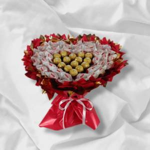 Essbarer Blumenstrauß - Raffaello & Ferrero Bild 2