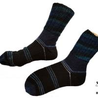 Handgestrickte Socken Gr. 40/41 Bild 1
