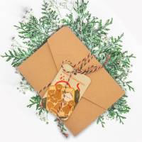 Geldgeschenk Weihnachten "Ho ho ho" | Geschenkschachtel | personalisierte Geschenkverpackung für Weihnachtsgesch Bild 1