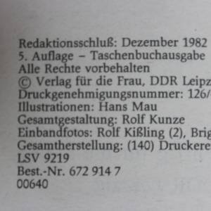 Haushaltstips | Für jung und alt | Verlag für die Frau | DDR 1982 | Deutsch Bild 5
