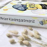 Biene Kindergartenordner, Portfolio Kindergartenmappe mit Name personalisiert Bild 2