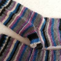 Socken handgestrickt, Größe 40/41, Stricksocken, Wollsocken, Damen und Herren Socken Bild 3