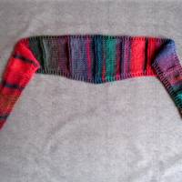 Kleines Schaltuch, Halstuch aus weicher Wolle und in tollen Farben, Dreieckstuch, gestrickt Bild 5
