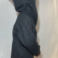 Gefütterter Walk Hoodie - Pullover mit Kapuze Größe 128 Kapuzenpullover Winterpullover Bild 5