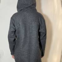 Gefütterter Walk Hoodie - Pullover mit Kapuze Größe 128 Kapuzenpullover Winterpullover Bild 10