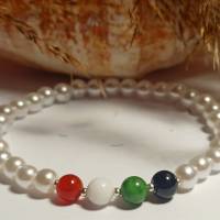 FREE PALESTINE  Handgemachte Perlen Armband (100% Gewinn gespendet) Bild 6