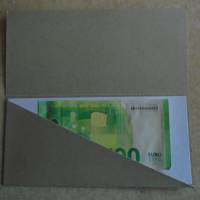 Gutschein Weihnachtsverpackung Lebkuchenmann Ticket Geldgeschenk  Weihnachten Konzertkarte Braun Verpackung Bild 4